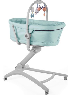 Chicco Baby Hug 4'ü 1 Arada Ana Kucağı ve Beşik – Aquarelle Renk, Yenidoğan ve 3 Yaşa Kadar Bebekler İçin
