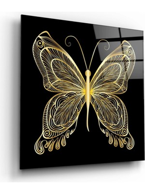 Marsilyan- Kelebek Cam Tablo