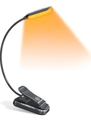 Glocusent Şarjlı LED Masa, Kitap Lambası Çalışma, Okuma, Tamirci Ergonomik Esnek Şarjlı Type C