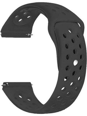 ZORE Galaxy Watch 42MM (20MM) Krd-02 Uyumlu Kordon Zore - SIYAH-8682314004237-TCHS36047
