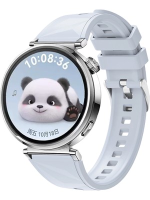 ZORE Huawei Watch Gt5 41MM Uyumlu Zore KRD-129 Silikon Kordon Strap Kayış-Buz MAVISI-8680436823484-TCHS11