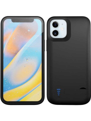 ZORE Apple iPhone 12 Zore Şarjlı KILIF-SIYAH-8682314157315-TCHS57660