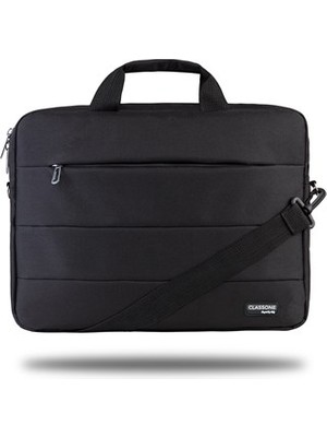 Classone TL2000 Romeo Serisi WTXpro Su Geçirmez Kumaş 15.6" Notebook, Laptop ,El Çantası- Siyah