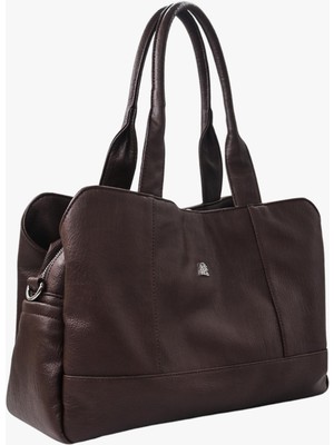 Sosela 67-8098 Kadın Kahverengi Omuz ve Kol Çanta