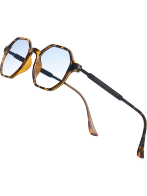 Watch of Royal ROYAL EYEWEAR RE9908 MAVİ LEOPAR UNİSEX GÜNEŞ GÖZLÜĞÜ