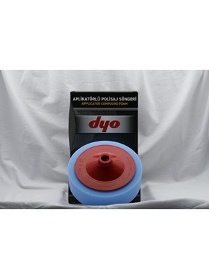 Dyo Aplikatörlü Polisaj Süngeri Mavi 150 mm