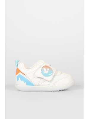 Vicco Donut Erkek Bebek Ilk Adım Sneaker Beyaz