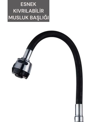 Cocovia Esnek Kıvrılabilir Renkli Silikon Musluk Bataryası Başlığı Kubar