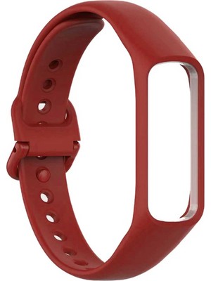Dmay Samsung Galaxy Fit 2 (R220) Akıllı Bileklik Uyumlu Silikon Kordon Kayış