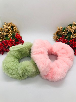 İnderin Peluş Lastik Toka Büyük Boy