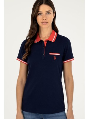 U.S. Polo Assn. Kadın Polo Yaka Tişört