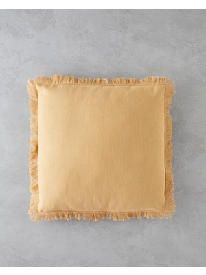 English Home Delhi Kırlent Kılıfı 43x43 cm Hardal