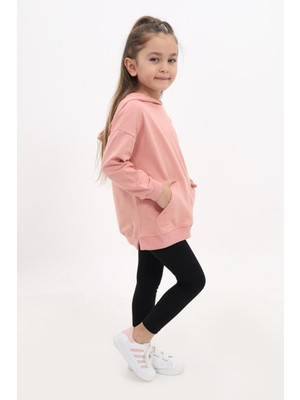 Toontoy Kız Çocuk Nakışlı Taytlı Takım