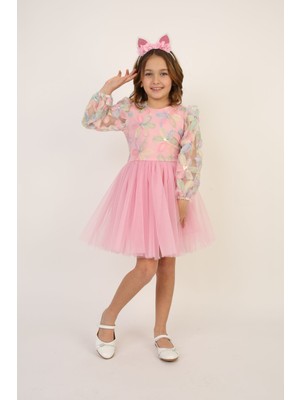 Kız Çocuk Elbise 23 Nisan 29 Ekim 10 Kasım 19 Mayıs Gösteri Kıyafetleri