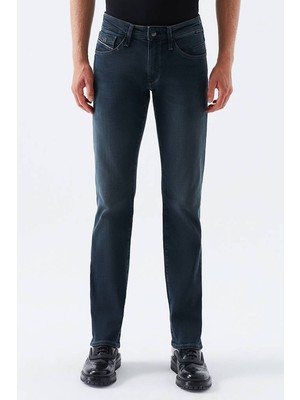 Mavi Hunter Pamuklu Regular Fit Boru Paça Jeans Erkek Kot Pantolon 0020231891