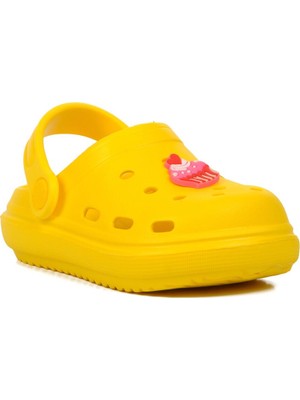 Ayakmod 755 F Sarı  Çocuk Terlik