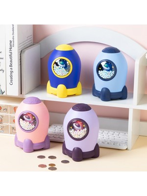 Big Trend Store Şifreli Roket Figürlü Kumbara