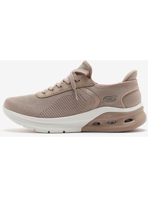 Skechers Bobs Arc Waves 2.0 Kadın Bej Spor Ayakkabı Hafif ve Esnek Taban ile Konforlu Tasarım