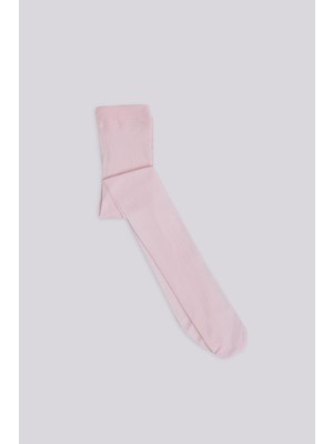 GB Baby Bg Store Kız Bebek Pembe Çorap Örme Kumaş ile Şık ve Rahat Tasarım