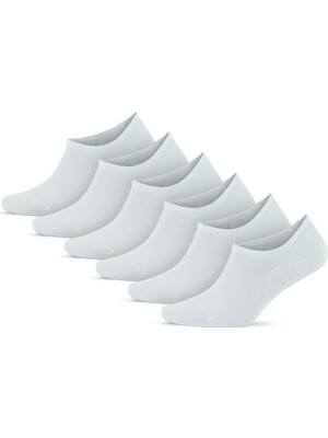 6'lı Bambu Elastan No Show Görünmez Dikişsiz Sneakers Erkek Çorap 3103