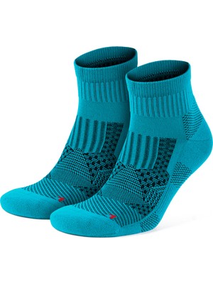 Gowith 2'li Tabanaltı Havlulu Dikişsiz Erkek Kadın Atletik Koşu Yürüyüş Egzersiz Aktivite Çorabı 3594