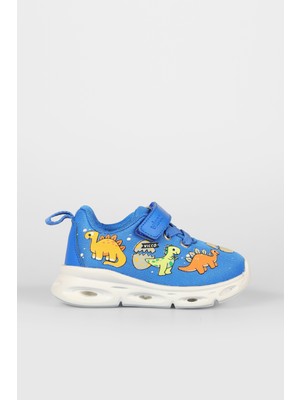 Vicco Dino Işıklı Erkek Okul Öncesi Saks Mavi Spor Ayakkabı