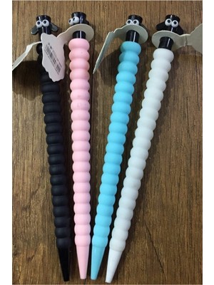 Maxx Deluxe Kuzulu 0.7 mm Uçlu Kalem 4 Adet Çok Renkli Plastik Gövde ile Okul ve Ofis İçin İdeal