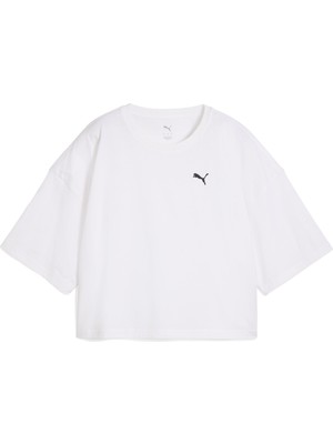 Puma Wardrobe Ess Oversized Short Tee Kadın T-Shirt