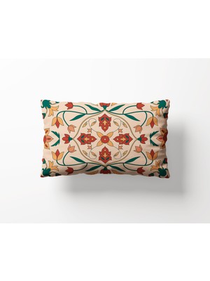 Filamente Çift Taraflı Ramazan - Ramadan Desenli Dijital Baskı Kırlent Kılıfı