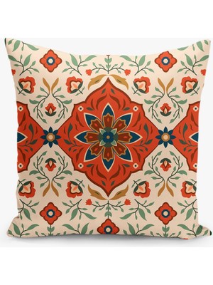 Filamente Çift Taraflı Ramazan - Ramadan Desenli Dijital Baskı Kırlent Kılıfı