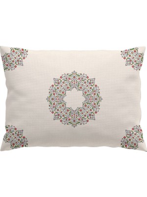 Filamente Çift Taraflı Ramazan - Ramadan Desenli Dijital Baskı Kırlent Kılıfı