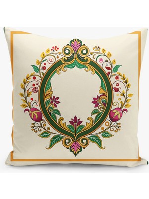 Filamente Çift Taraflı Ramazan - Ramadan Desenli Dijital Baskı Kırlent Kılıfı