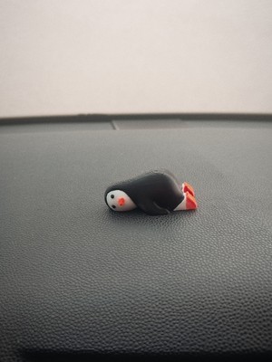 Sevimli Uykucu Penguen Torpido Süsü Aksesuarı Dikiz Ayna Süsü