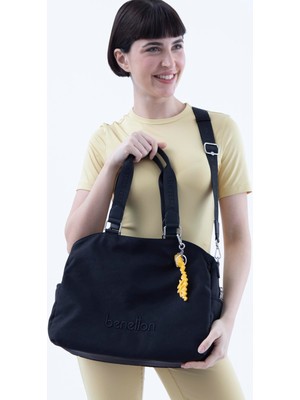 Benetton Kadın Kol Çantası BNT1483 Siyah