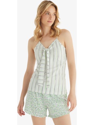 Kadın Pijama Takımı 51806 - Desenli