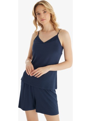 Kadın Pijama Takımı 51838 - Lacivert