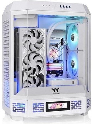 Thermaltake The Tower 600 Tg Gamıng Mıd-Tower Pc Kasası Beyaz