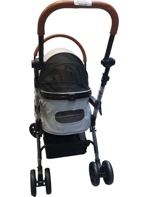 Tommy Evcil Hayvan Arabası 76,5x48x99cm Gri Max 15 kg