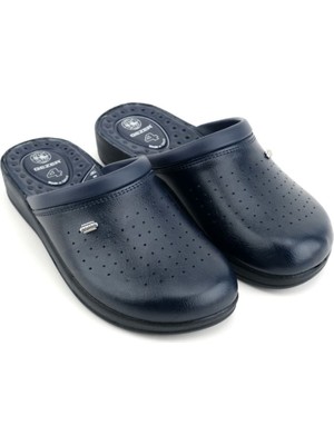 Gezer 4 Nokta Yastıklı Yazlık Sabo Terlik Lacivert