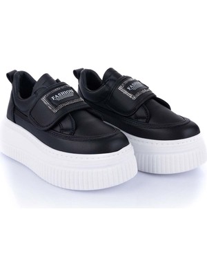 Getcho Bahsu Kadın Siyah Spor Ayakkabı