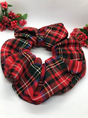 İnderin Ekoseli Lastik Toka Büyük Boy