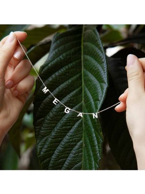 925K Kolye Harf/isim