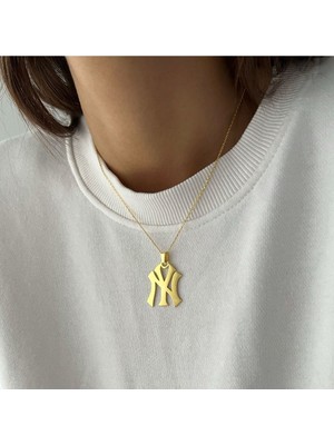 925 Ayar Gümüş Ny Kolye