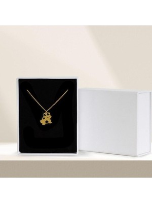 925 Ayar Gümüş Kurbağa Kolye