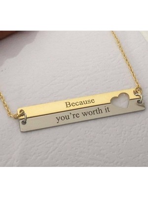 925 Ayar Gümüş “istediğini Yazdır” Plaka Kolye