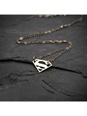 Has Altın Kaplama Spiderman 925K Kolye