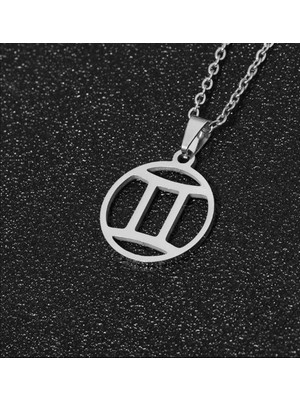 925K Kolye Ikizler Burcu