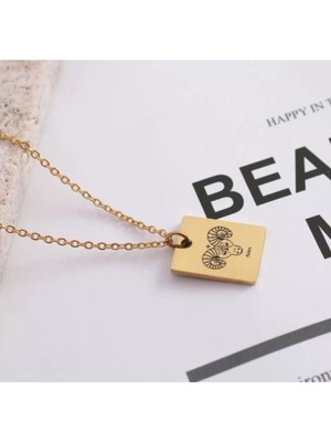 925 Ayar Gümüş Koç Burcu Kolye