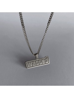 925 Ayar Gümüş Gta Wasted Kolye