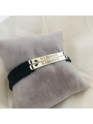 925K Kolye Makrome Bileklik